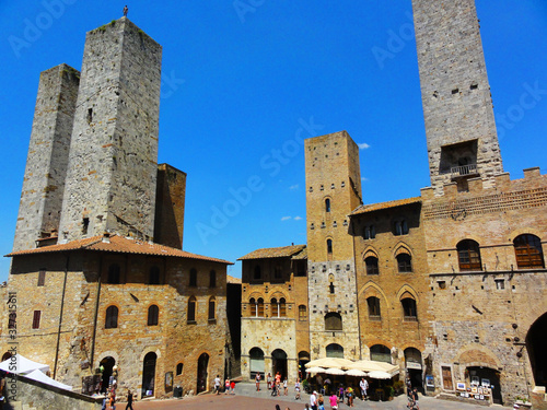 San Gimignano Italien