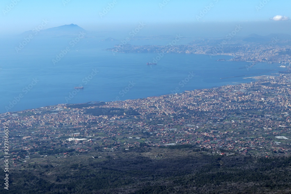 Ercolano – Golfo di Napoli dal Vesuvio