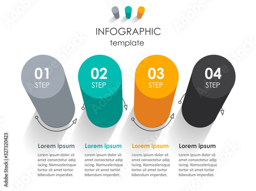 Vector infographic template