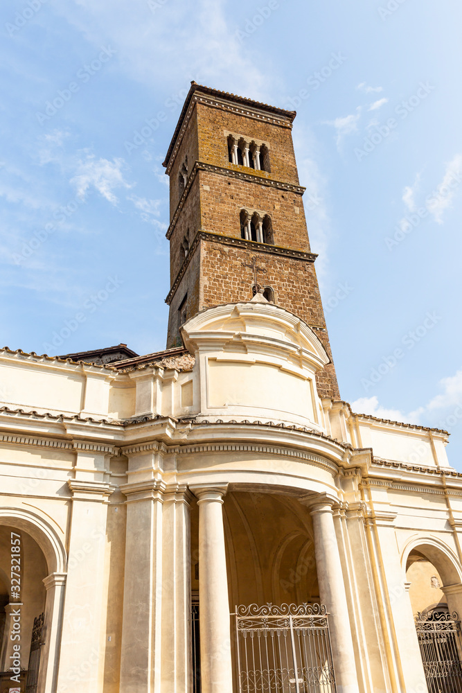 the Santa Maria Assunta Cathedral in Sutri Ancient town, province of Viterbo, Lazio, Italy