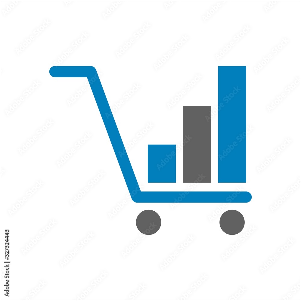 Business Logo vector. Finance logo. Marketing Logo vector.