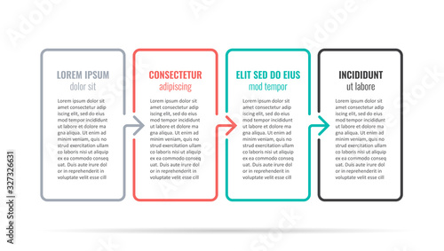 Vector infographic template