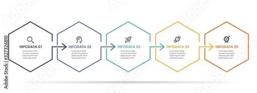 Vector infographic template