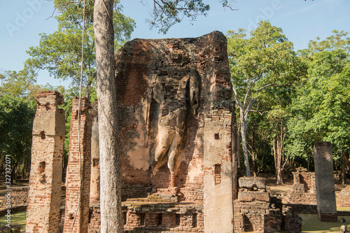 THAILAND KAMPHAENG PHET WAT PHRA SI IRIYABOT photo