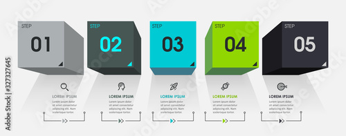 Vector infographic template