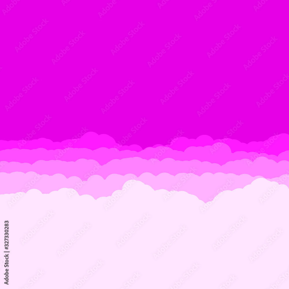 Abstract Color Clouds Sky Generative Art background illustration Abstract Color Clouds Sky Generative Art background illustration