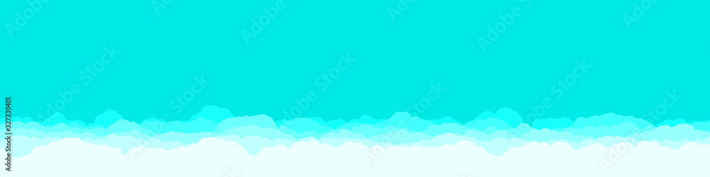 Abstract Color Clouds Sky Generative Art background illustration Abstract Color Clouds Sky Generative Art background illustration