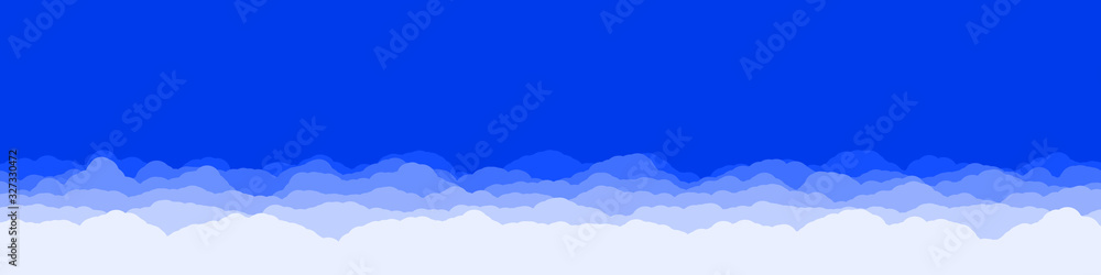 Abstract Color Clouds Sky Generative Art background illustration Abstract Color Clouds Sky Generative Art background illustration