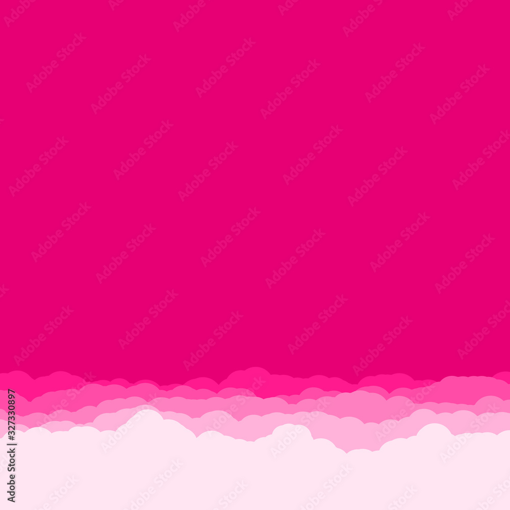 Abstract Color Clouds Sky Generative Art background illustration Abstract Color Clouds Sky Generative Art background illustration