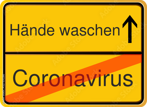 Coronavirus - Hände waschen
