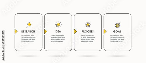 Vector infographic template