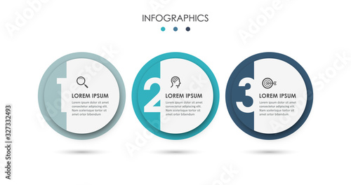 Vector infographic template
