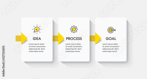 Vector infographic template