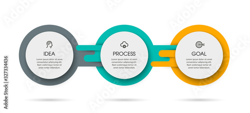 Vector infographic template