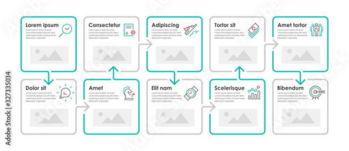 Vector infographic template
