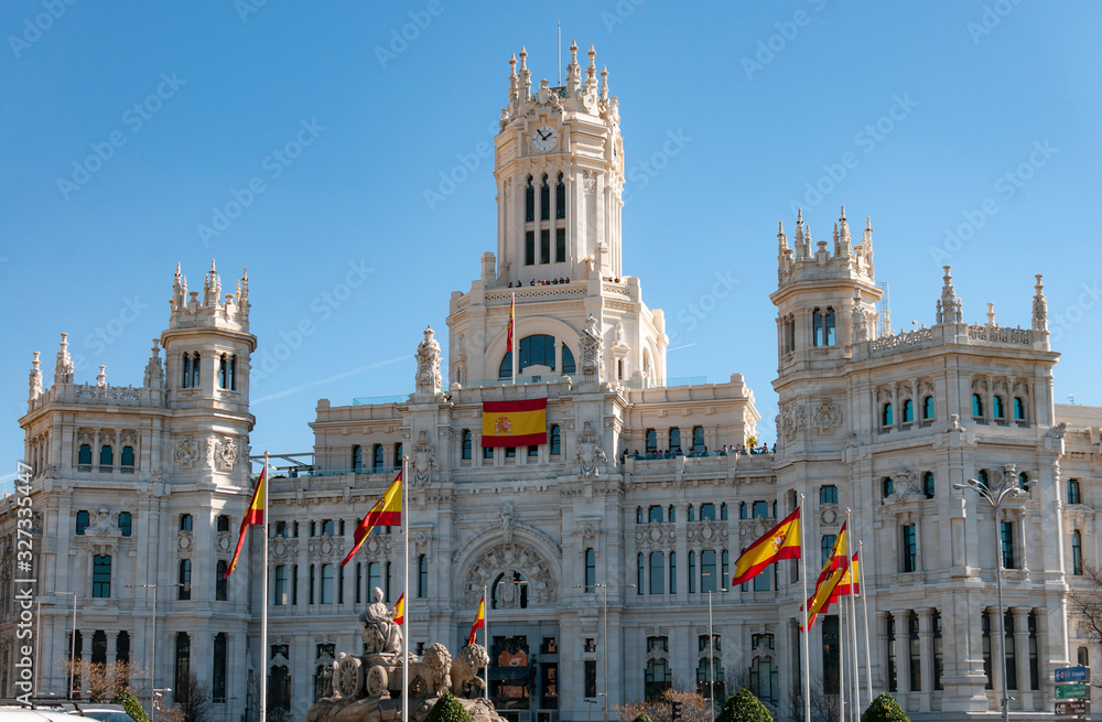 Communication palace in Madrid