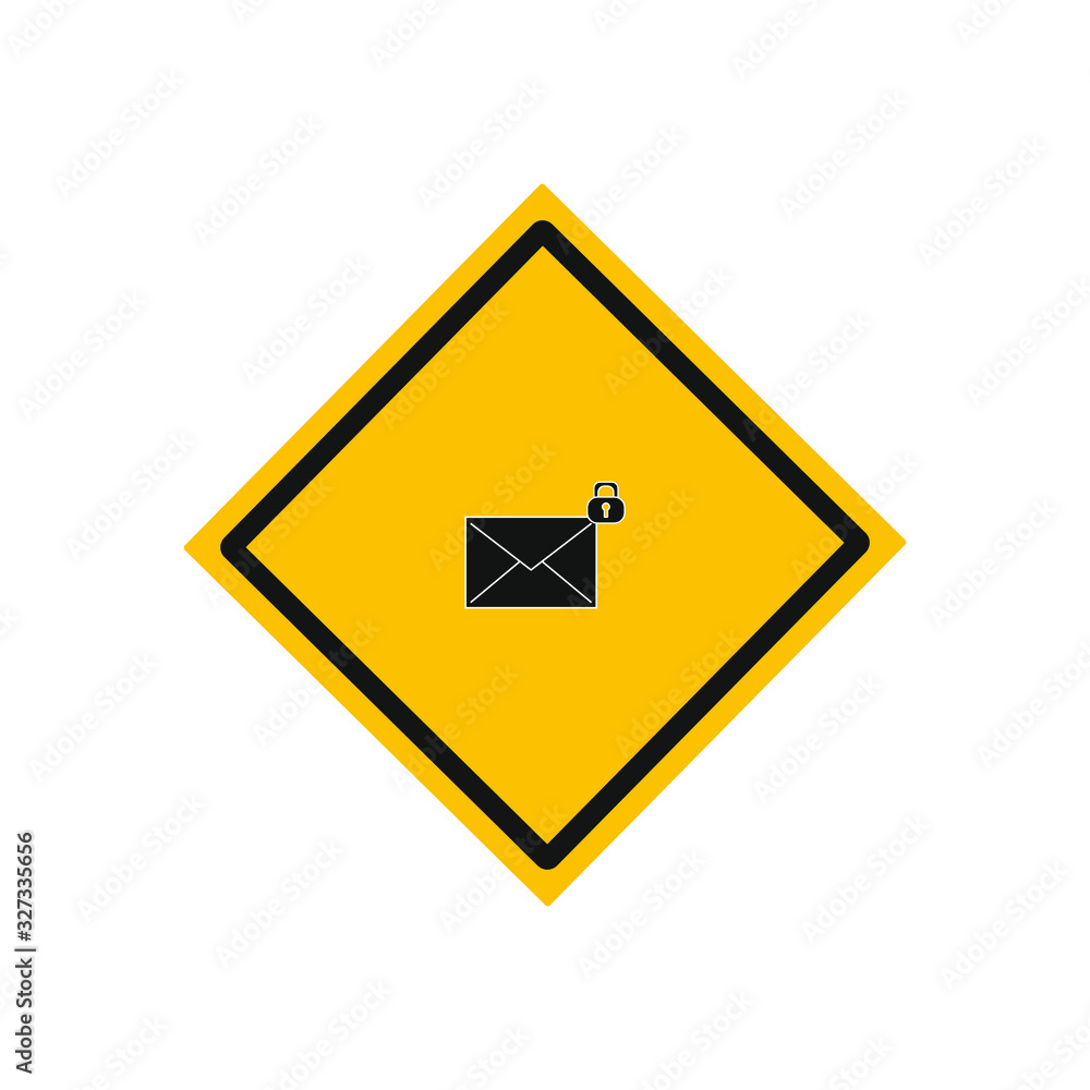 vector icon, letter on white background vector icon, letter on white background