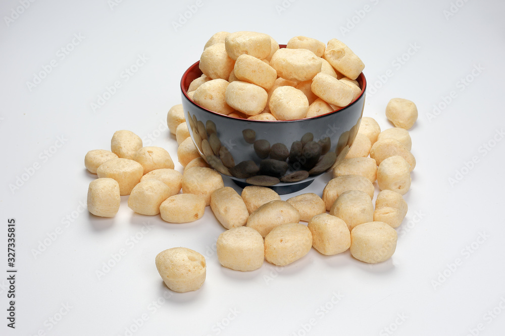 Ampalang snack fish ball a favourite Sabah Borneo food Ampalang snack fish ball a favourite Sabah Borneo food