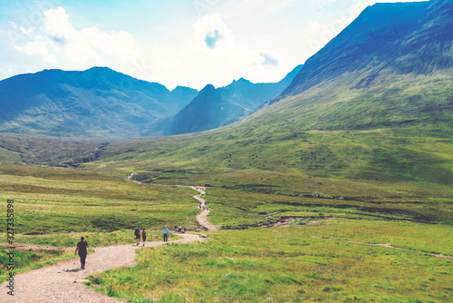 Trail to Fairy Pools, Isle of Skye