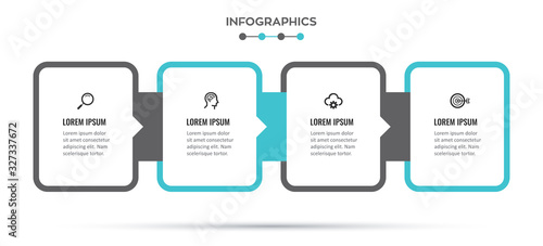 Vector infographic template