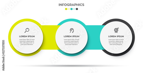 Vector infographic template