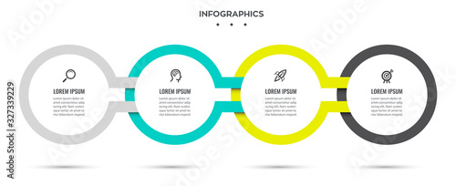 Vector infographic template