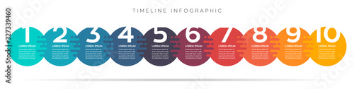 Vector infographic template