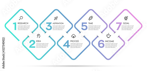 Vector infographic template