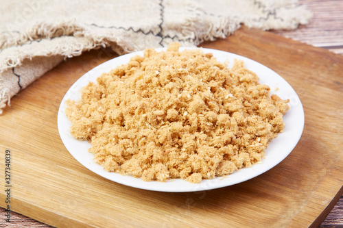 Delicious meat floss