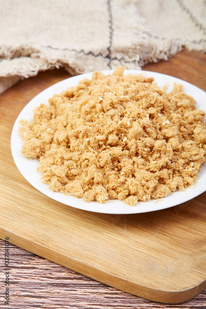 Delicious meat floss Delicious meat floss