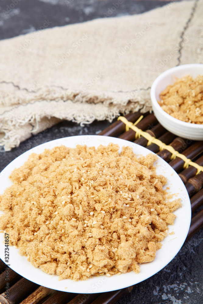 Delicious meat floss Delicious meat floss