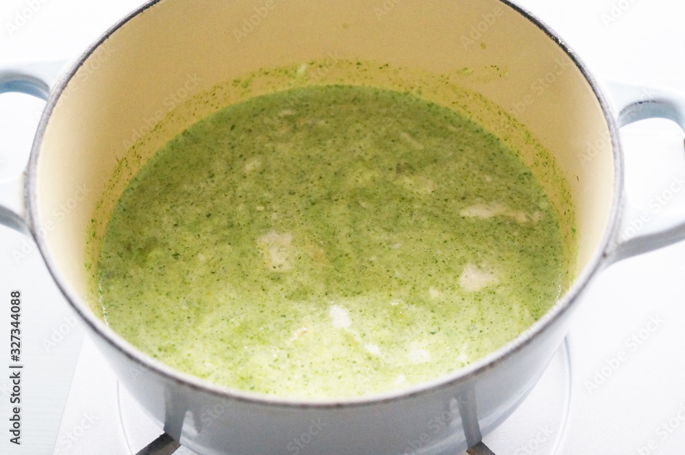 豆苗スープ 豆苗スープ