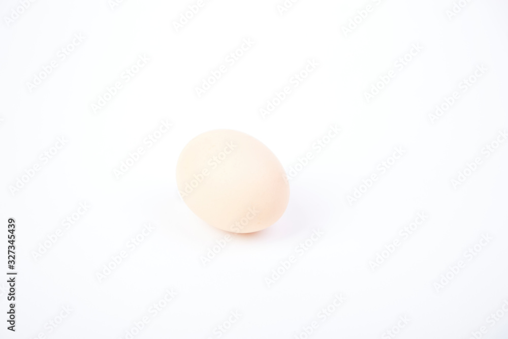 A pile of fresh raw eggs A pile of fresh raw eggs