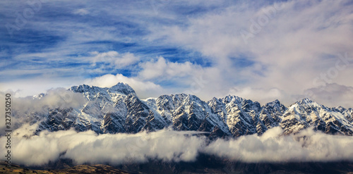 The Remarkables mountians, Queesntown New Zealand