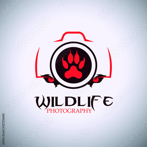 Wildlife discovery photography logo design