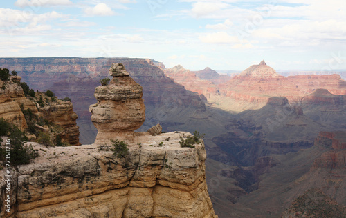 The Duck on the Rock Formation at Grand Canyon, Arizona