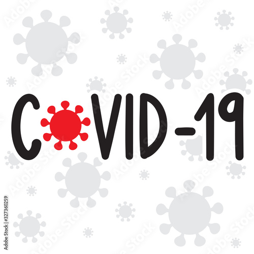 COVID-19 virus disease vector illustration