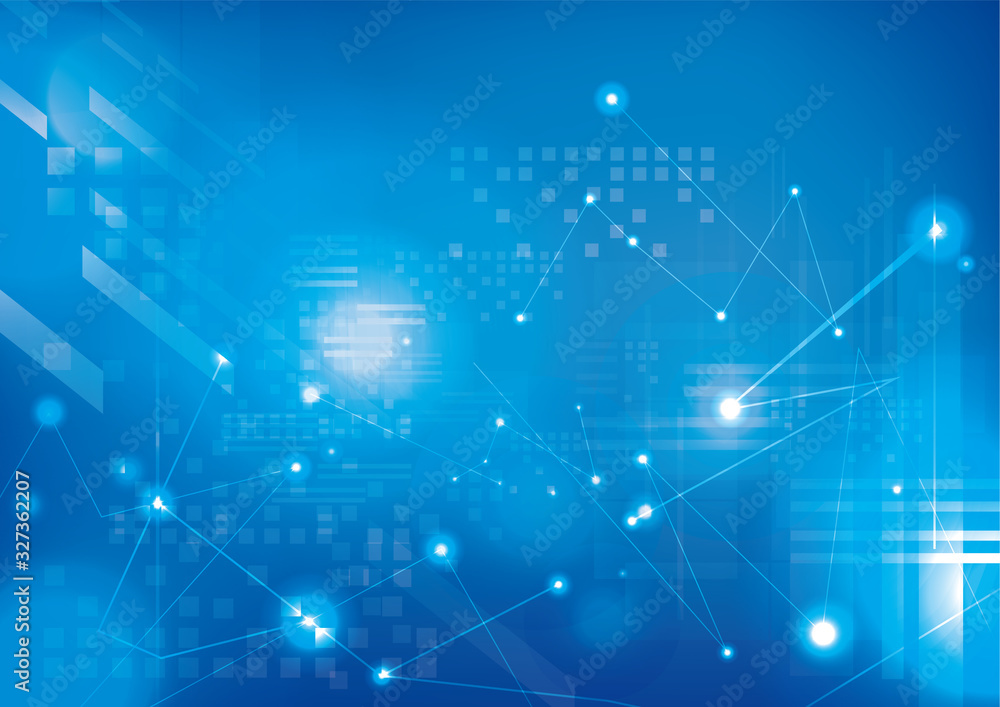 Obraz premium abstract blue background