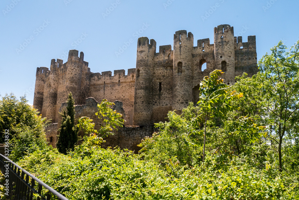 Castillo de Valencia de Don Juan - Teil der Schlossruine