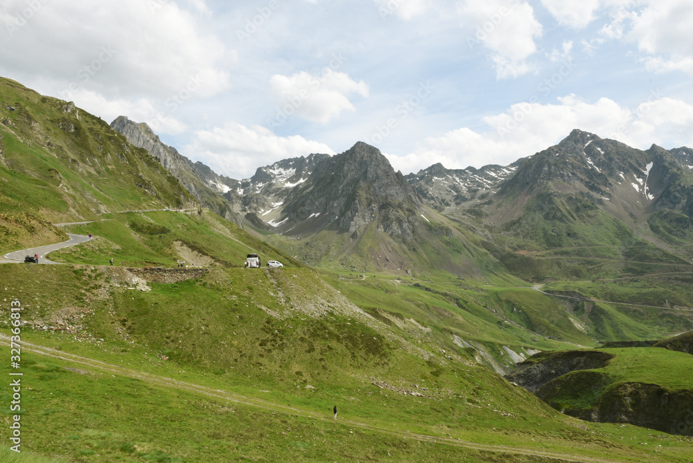 Fototapeta premium La Mongie hautes Pyrénées