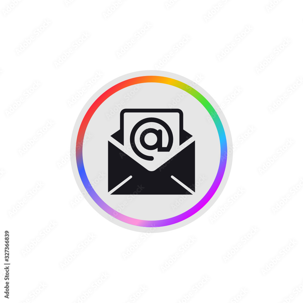 Business Email - Modern App Button Business Email - Modern App Button