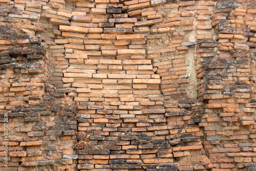 Photo old brickwork texture background