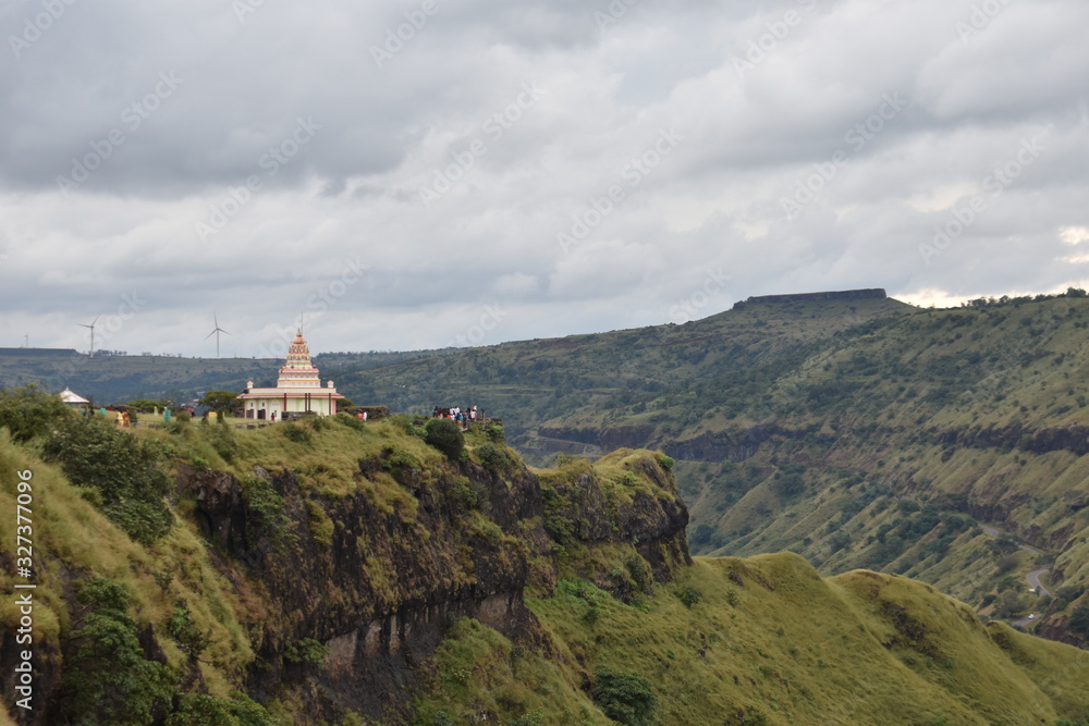 Beautiful mountains and Nature  in Maharashtra India 