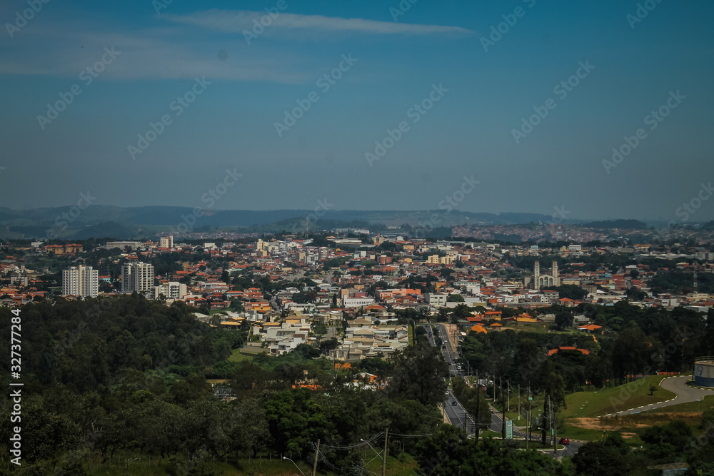 Vinhedo - São Paulo Brazil - Panoramic view of the city