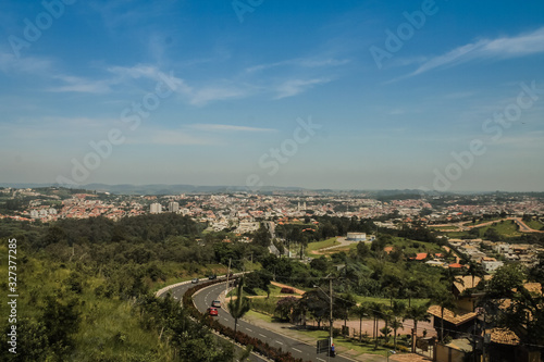Vinhedo - São Paulo Brazil - Panoramic view of the city