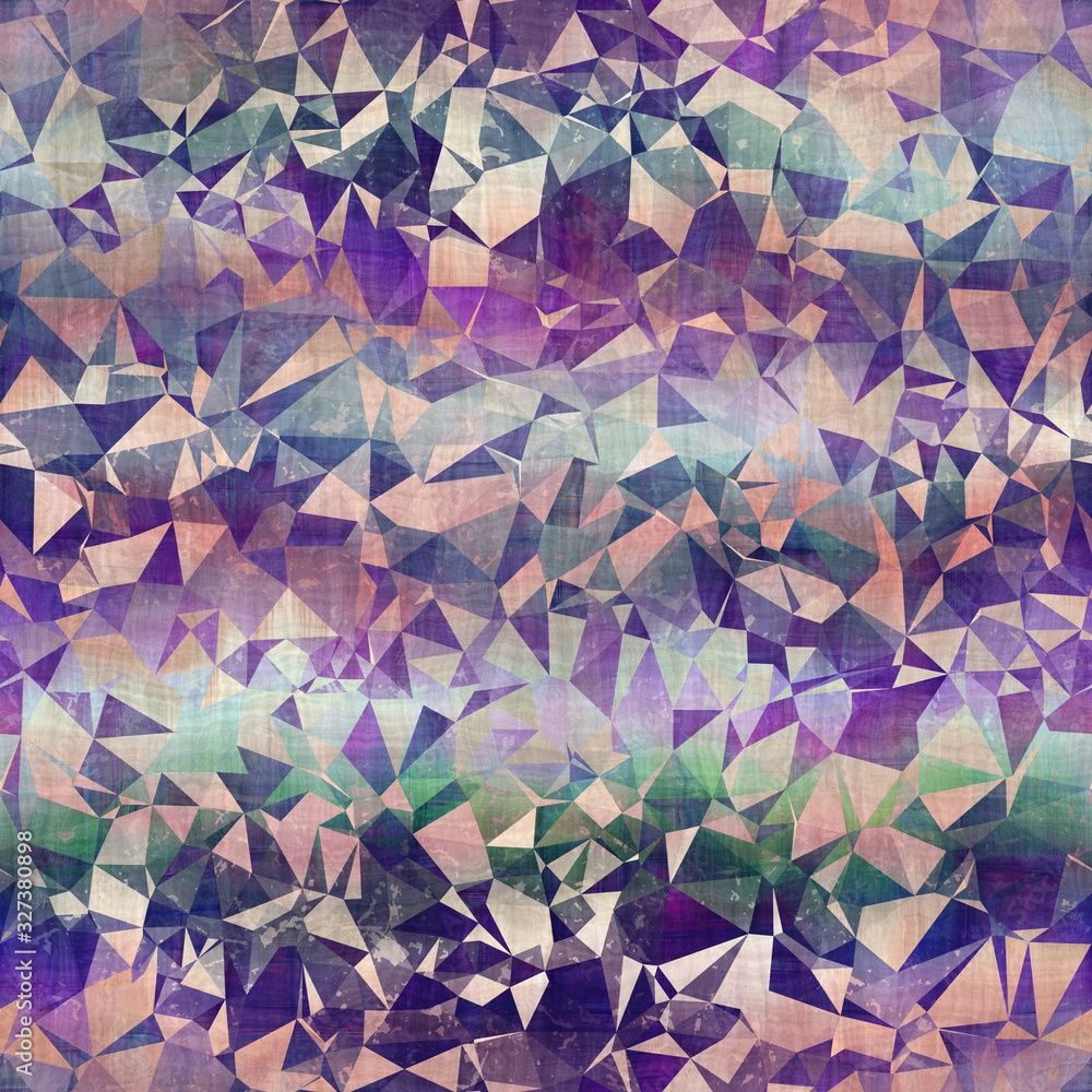 Seamless purple and peach ombre fade painterly watercolor wash random triangle pattern graphic design. Seamless repeat raster jpg pattern swatch. Seamless purple and peach ombre fade painterly watercolor wash random triangle pattern graphic design. Seamless repeat raster jpg pattern swatch.