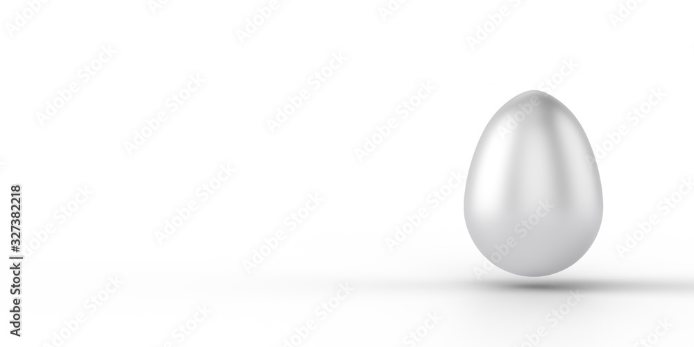 white easter eggs stand in a row on a plain background. 3d illustration white easter eggs stand in a row on a plain background. 3d illustration