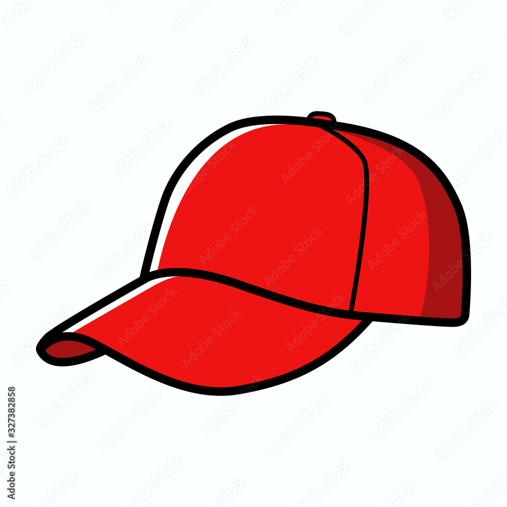 Baseball cap isolated on white Baseball cap isolated on white