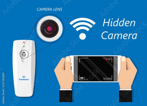 hidden camera spy monitoring record video DVR digital