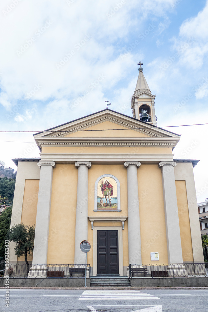 Fototapeta premium Church in Lesa